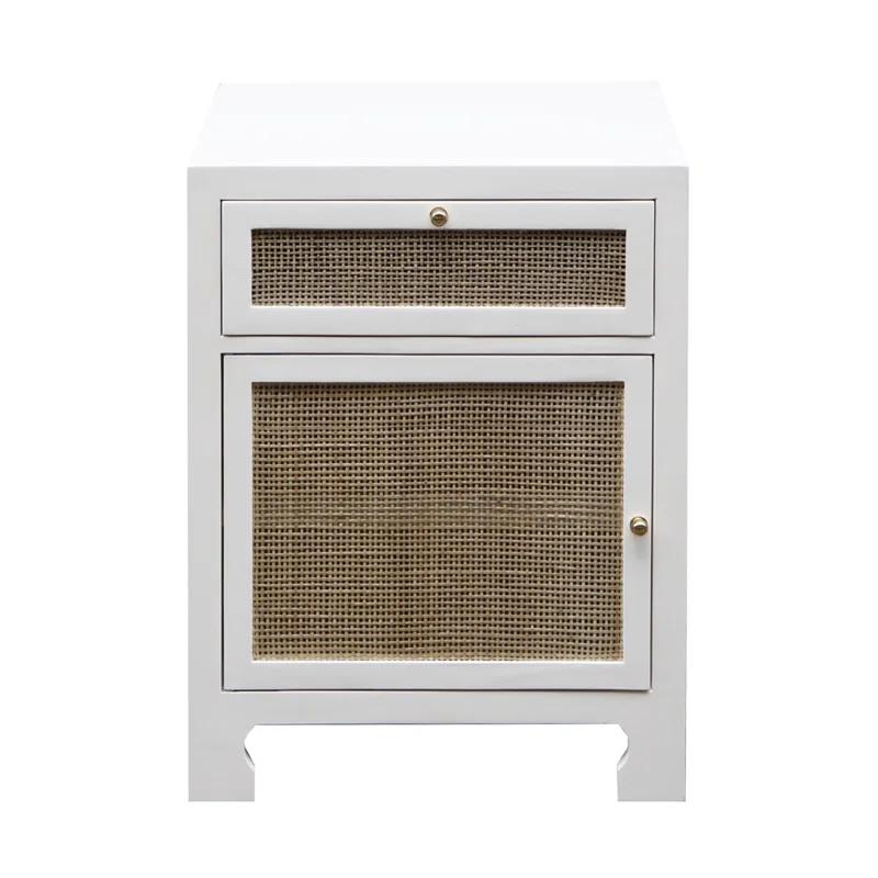 Worlds Away Ruth Solid Wood Accent Cabinet