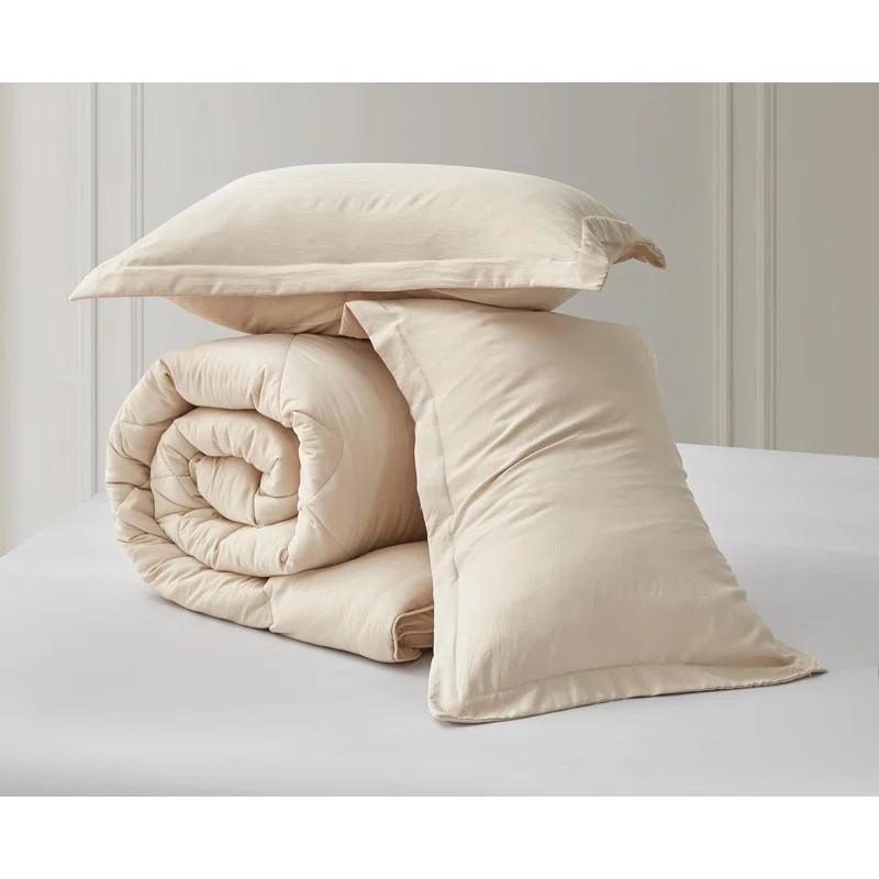 Logan Solid Comforter Set