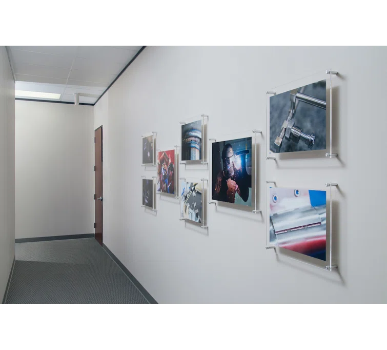 Double Panel Floating Acrylic Picture Frame