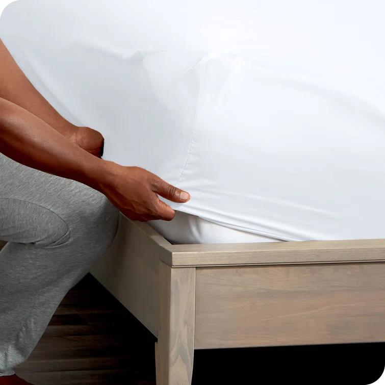 Bare Home Ultra-soft Microfiber Deep Pocket Fitted Sheet & Reviews | Wayfair