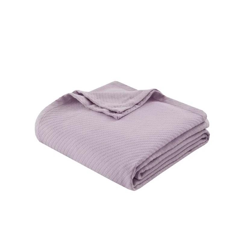 Madison Park Liquid Cotton Breathable Woven Blanket
