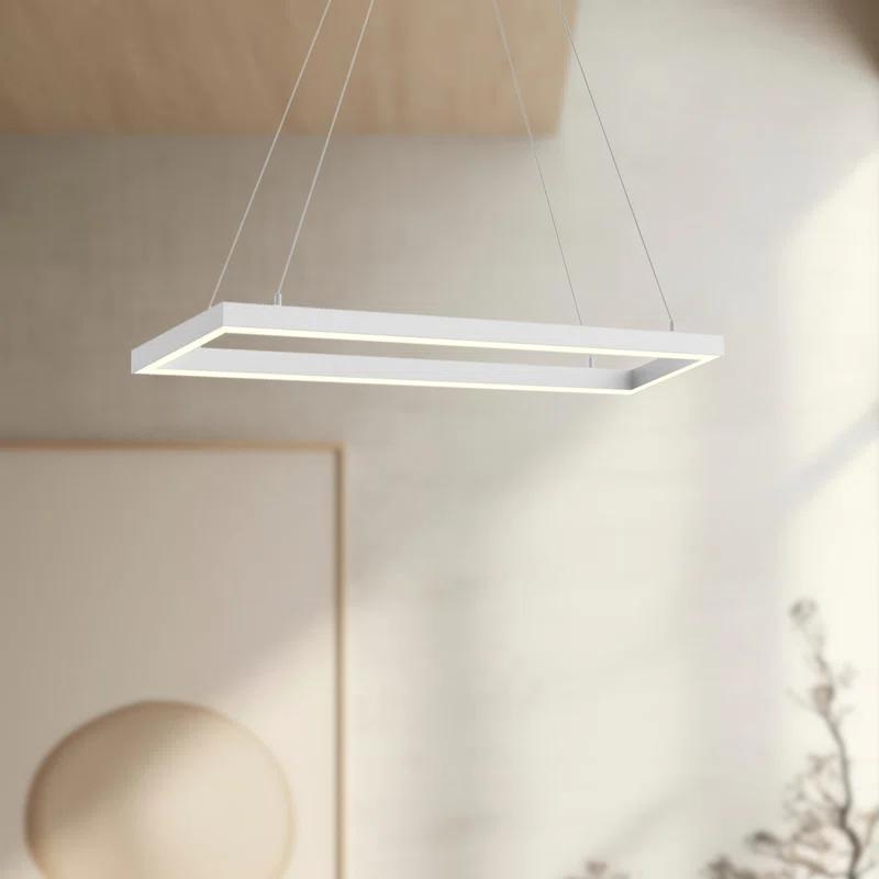 Kuzco Lighting Piazza Dimmable LED Square / Rectangle Chandelier