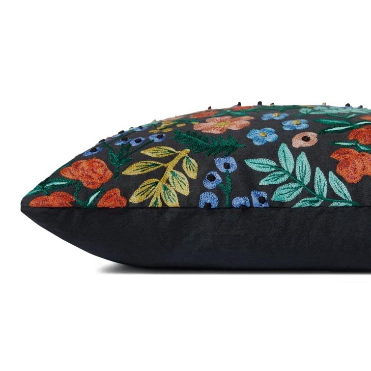 Rifle Paper Co. x Loloi Wildwood Garden 13" x 21" Pillow