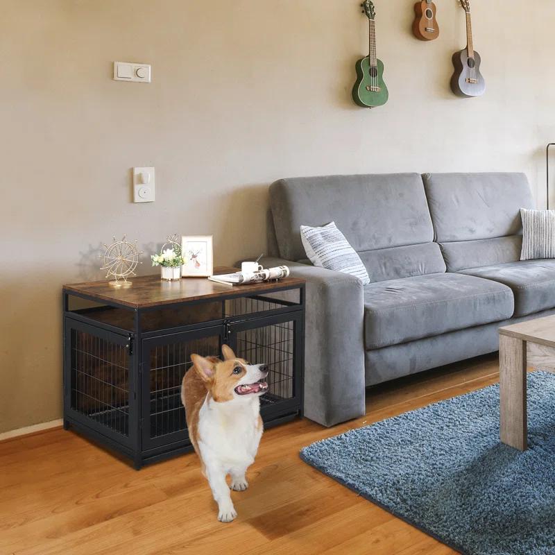 37.4 "Furniture Dog Cage