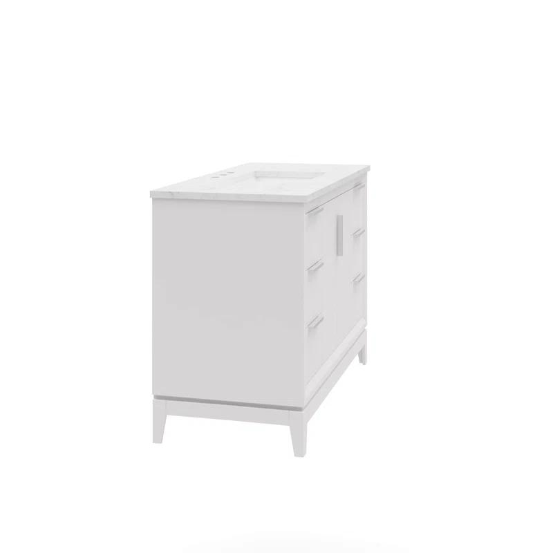 Water Creation Elizabeth 48" Single Bathroom Vanity Set with Faucet & Reviews | Perigold