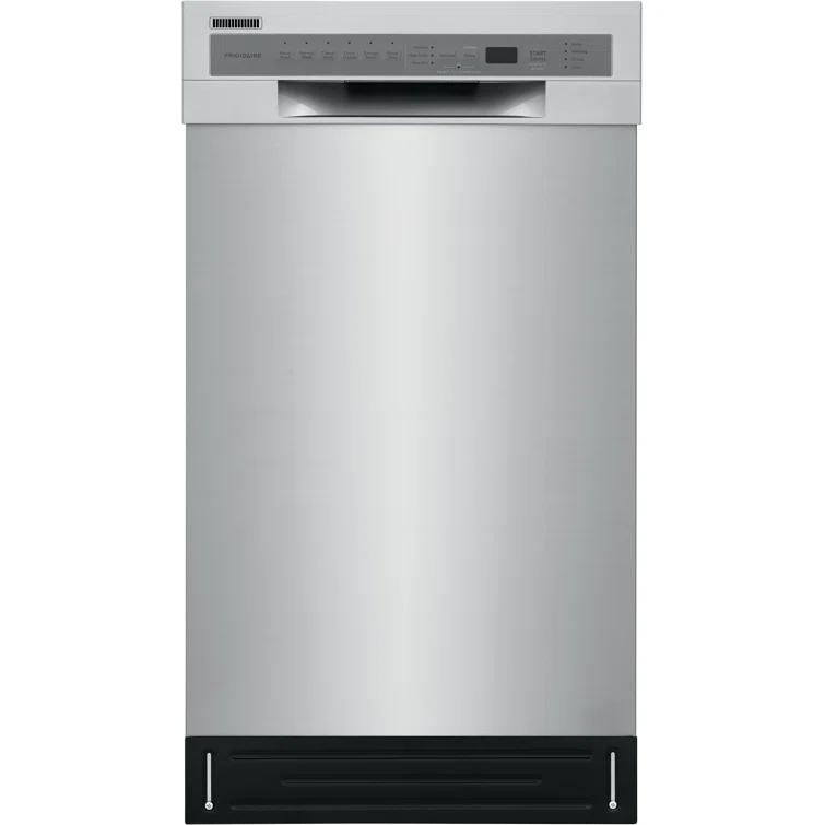 Frigidaire Frigidaire Series 18" 52 dBA Built-in Full Console Dishwasher with Cycle Status Indicators FFBD1831US