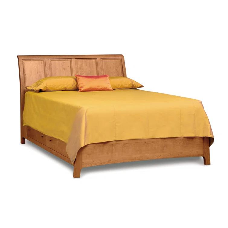 Sarah Solid Wood Sleigh Bed