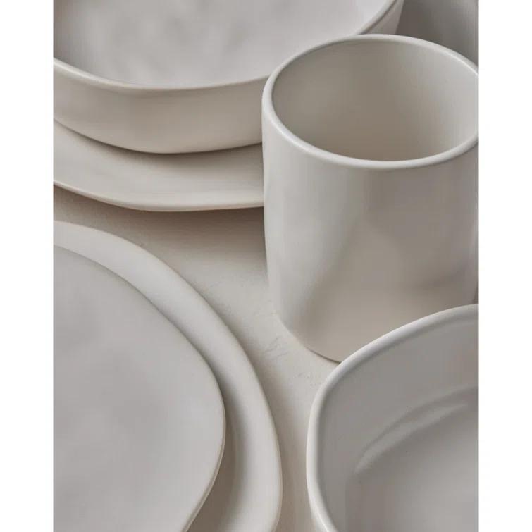 Stone by Mercer Project Hekonda 16-Piece Dinnerware Set Stoneware