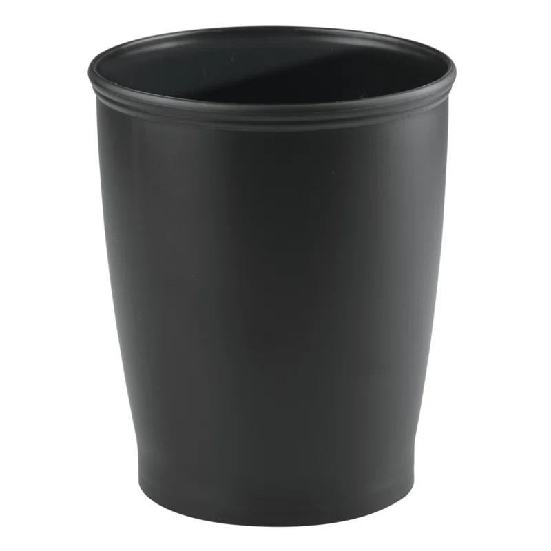 iDesign iDesign Kent Plastic Wastebasket Trash Can, 8.25" x 10"
