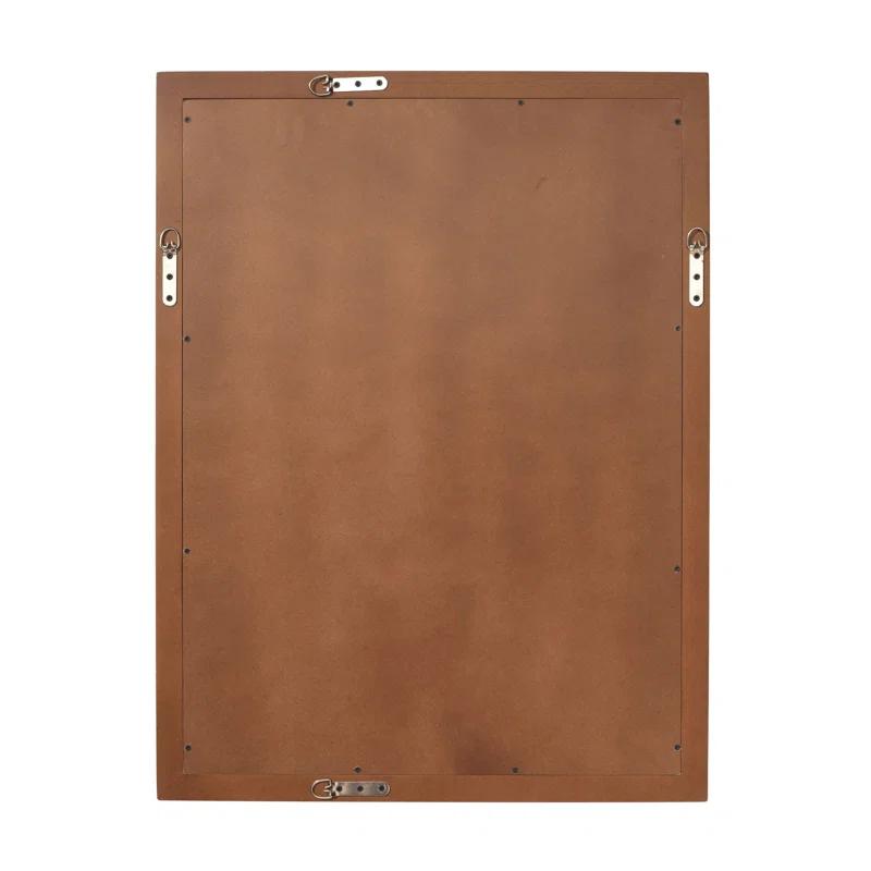 LOOMLAN Wood Flat Wall Mirror