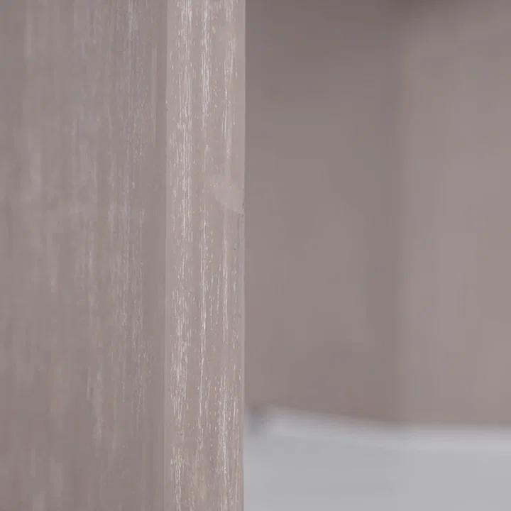 Joss & Main Brix Solid Wood Coffee Table