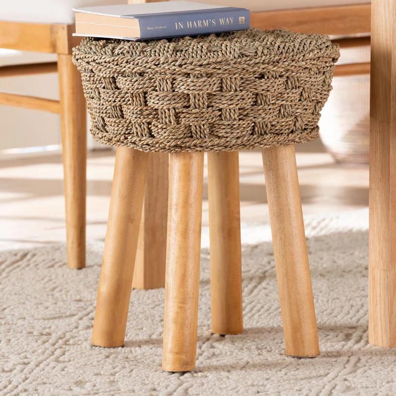 Seagrass Accent Stool
