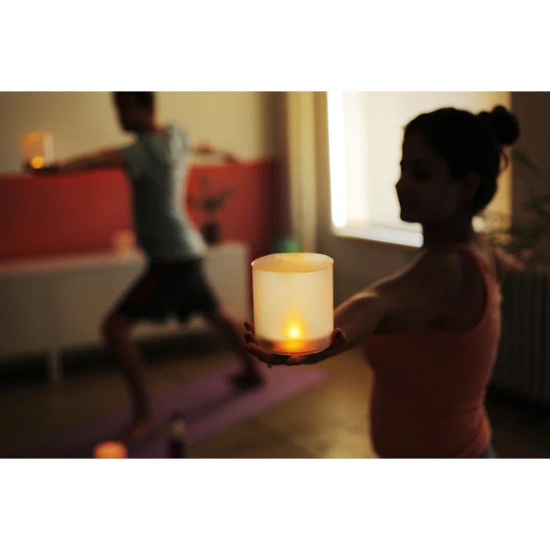 MPOWERD Luci Candle Solar Inflatable Rechargeable Flickering Flameless Waterproof Candle
