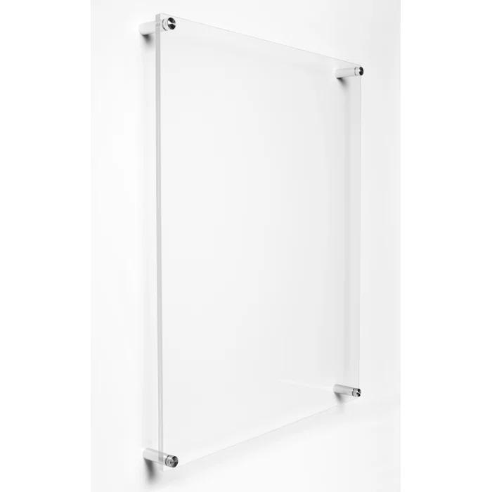 Double Panel Floating Acrylic Picture Frame