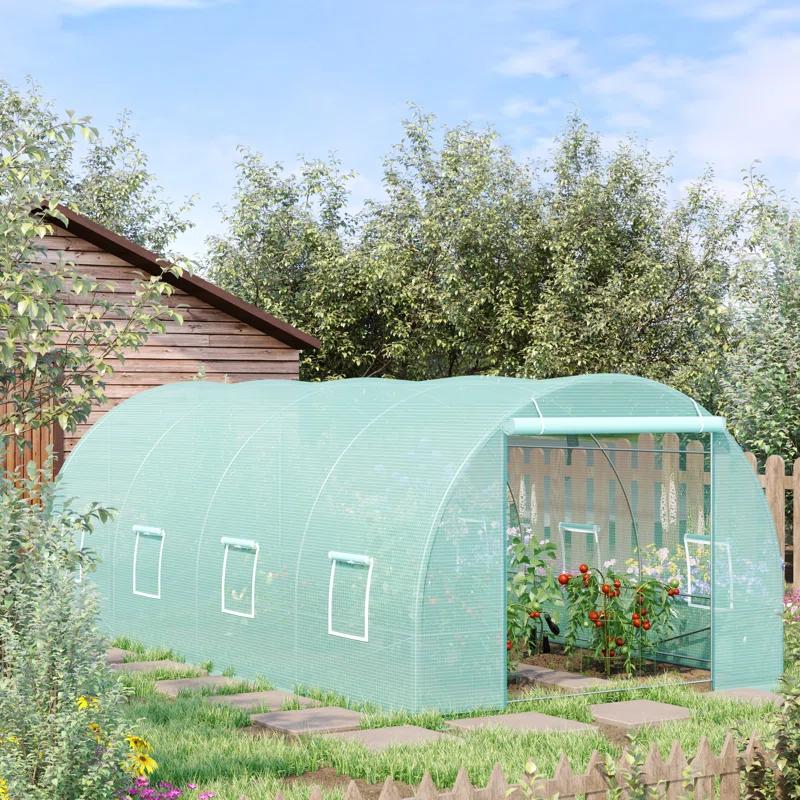 Outsunny 9.75 W x 19.75" D Greenhouse