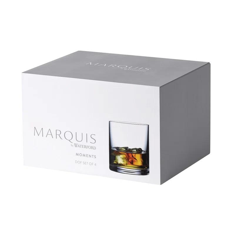 Marquis by Waterford Marquis by Waterford Moments 13 oz. Crystal Drinking Glass (Set of 4)
