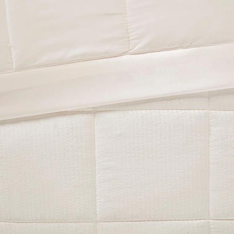 Madison Park Cambria Oversized Down Alternative Blanket with Satin Trim