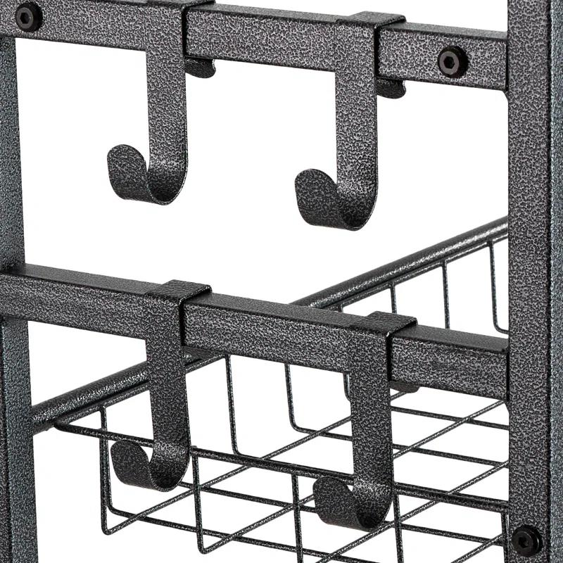 VEVOR GEFSNJHSF0G2GAR4SV0 Steel Freestanding Adjustable Multi-Use Sports Rack