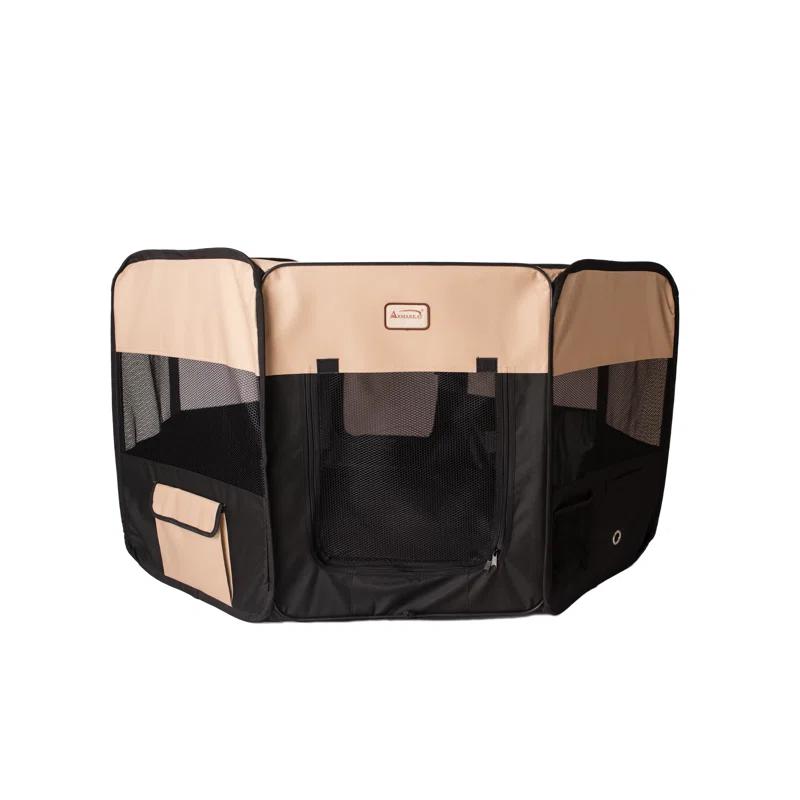 6 Panel Plastic Exercise Pen With Door