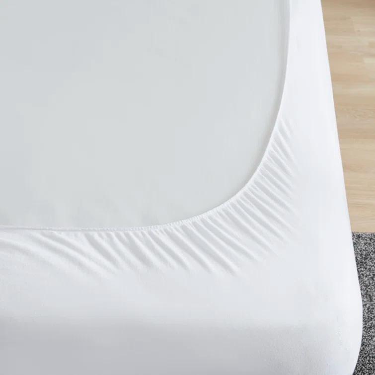 Madison Park All Natural Cotton Percale Quilted Mattress Pad