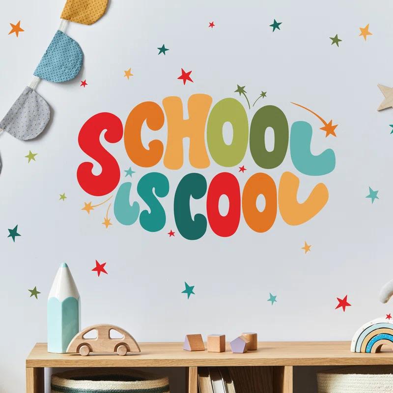 Room Mates School is Cool Wall Decals