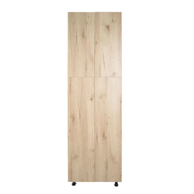 Cambridge Ready to assemble Light Oak Pantry Kitchen Cabinet (24 in. D)
