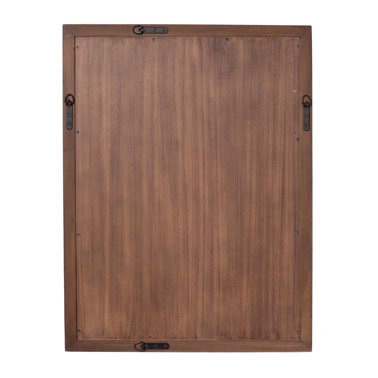 Ronan Burl Wood Mirror - Brown