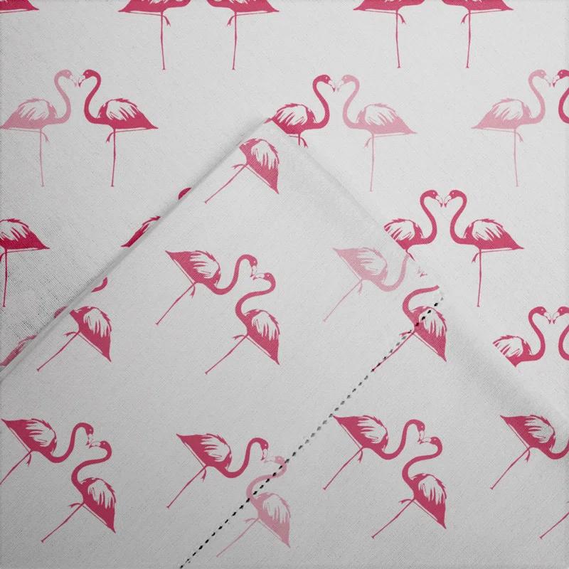 Pointehaven Flannel Animal Print Sheet Set