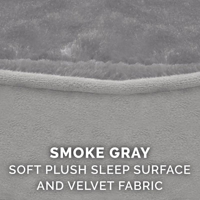 FurHaven Plush & Velvet Oval Dog Bed