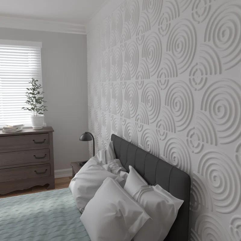 Ekena Millwork Spiral EnduraWall Decorative 3D Wall Panel (Set of 10)