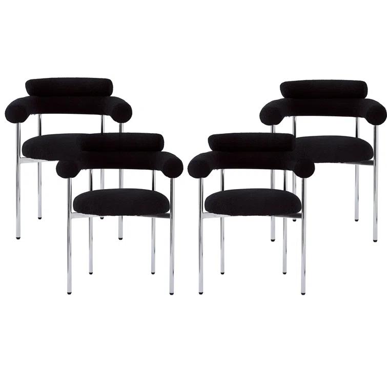 Christopher Knight Home Rylan Upholstered Armchair Dining Chairs (Set of 2)