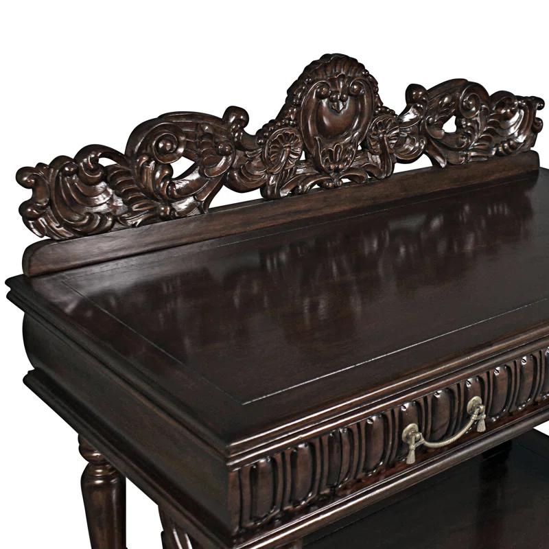 Design Toscano Lord Raffles 41.5'' Solid Wood Sideboard