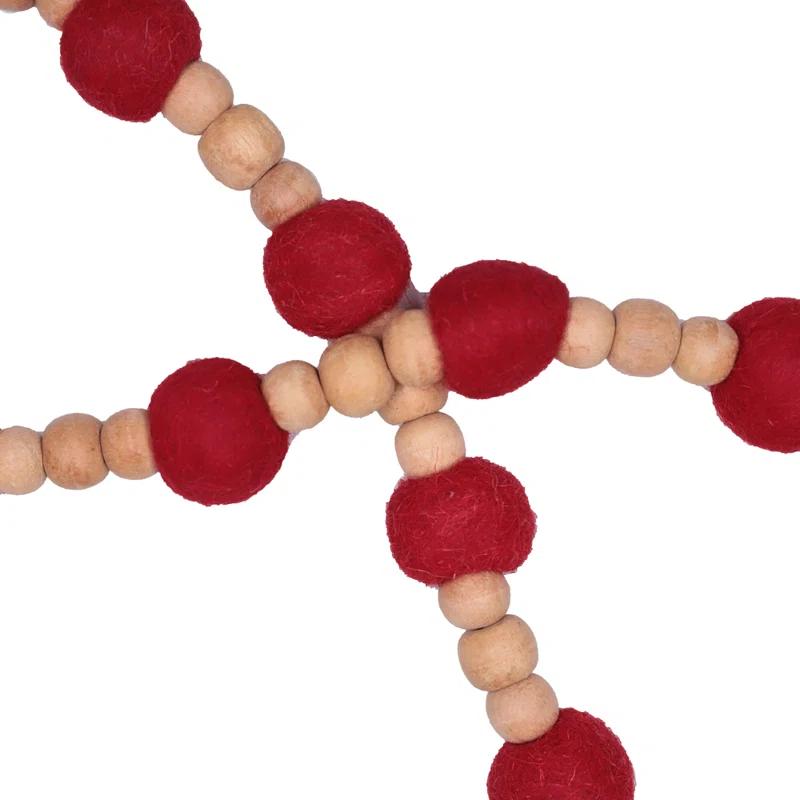 Vickerman Wool / Felt 72'' Novelty Garland Garland