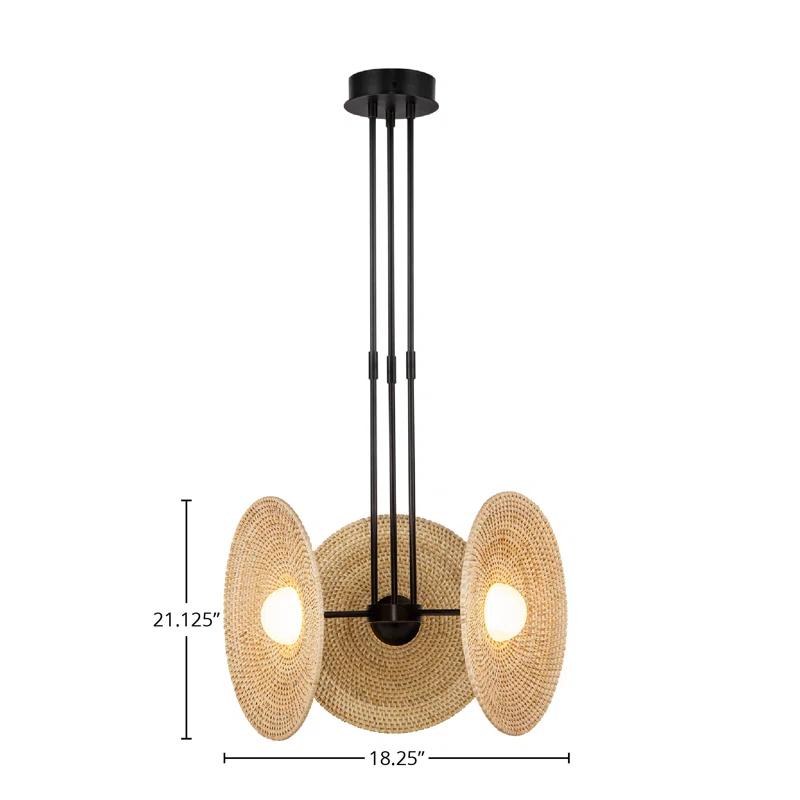 Alora Lighting 3 - Light Unique/Statement Pendant