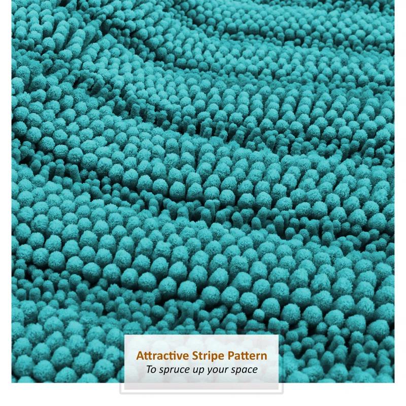 Clara Clark Clara Clark Chenille Extra Soft And Absorbent Bath Mat.