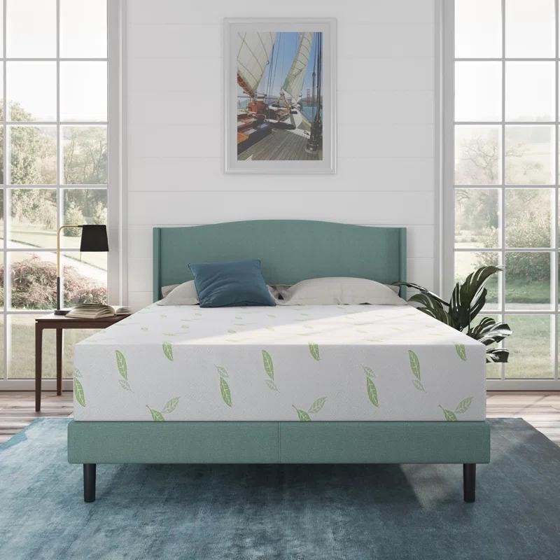 Nap Queen Anula, Green Tea Infused Medium Firm Memory Foam Mattress