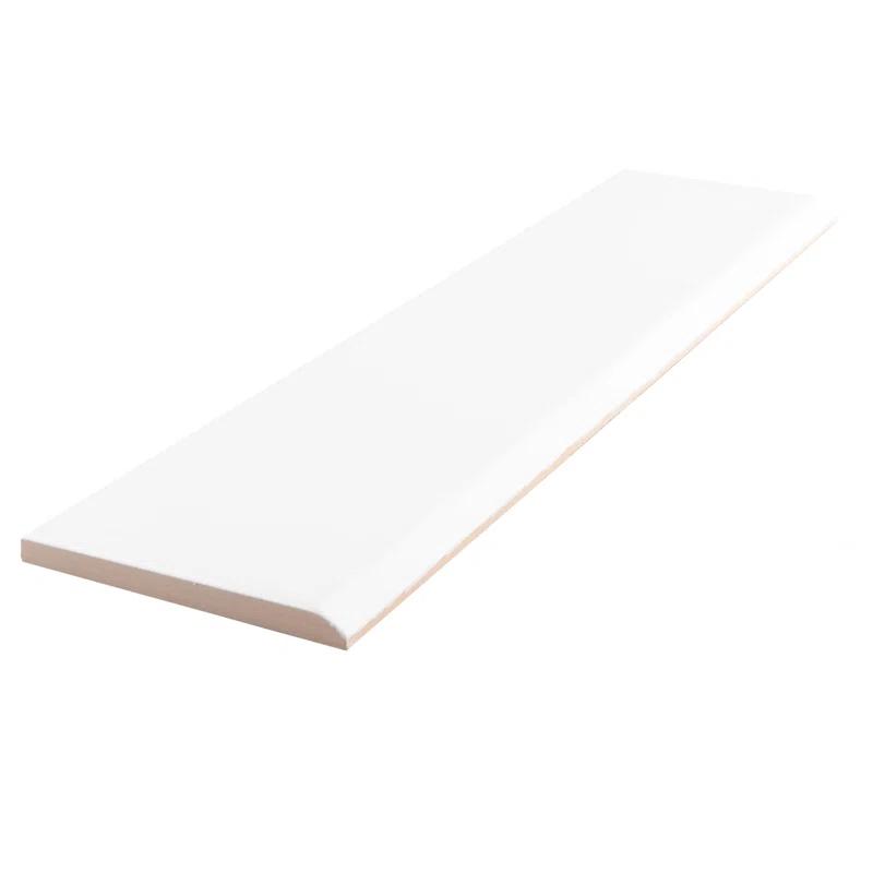 Merola Tile Battiscopa 3" x 13" Ceramic Bullnose Wall Tile Trim