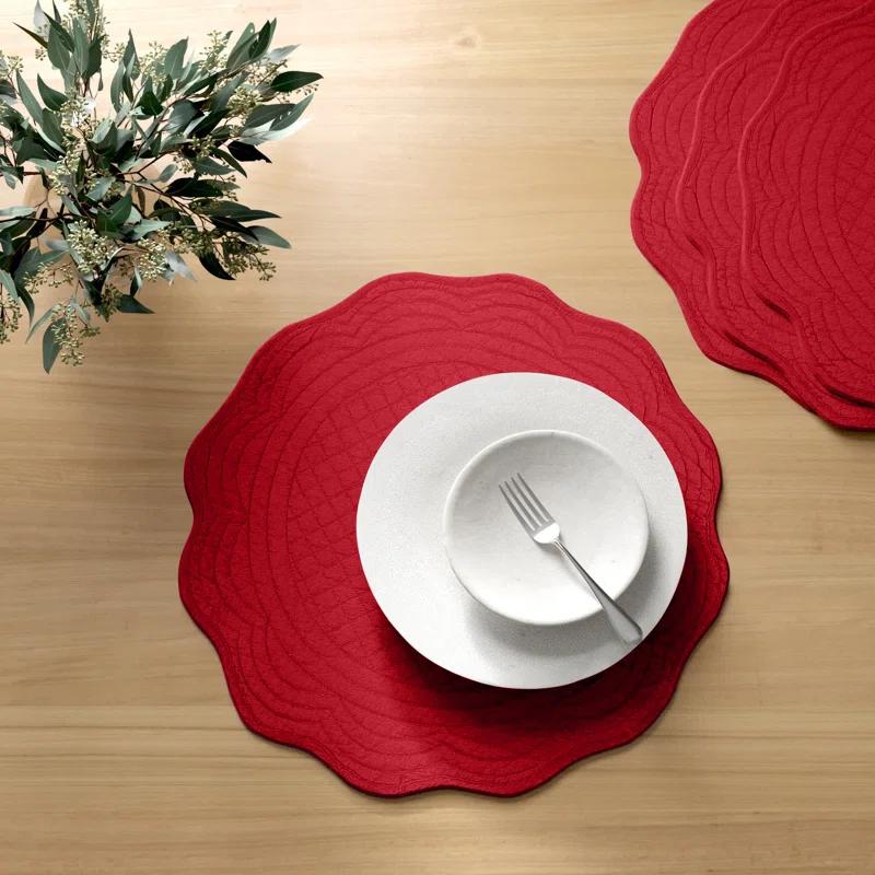 Grover Cotton Round Placemat (Set of 4)