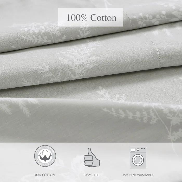 Stone Cottage Bedding Mae Stone Cottage Floral Cotton Percale Printed Sheet Set
