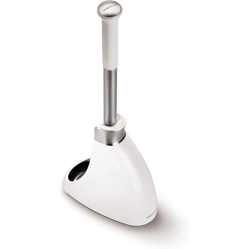 Simplehuman Toilet Brush with Caddy, Stainless Steel