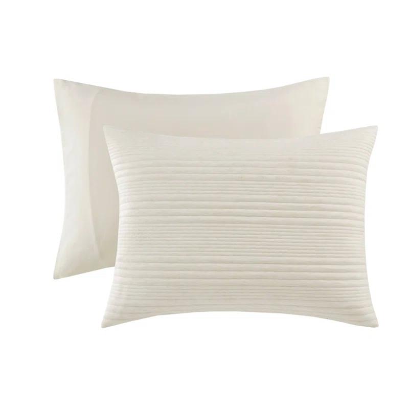 Gracie Mills Elouise Modern Knitted Jersey Comforter Set