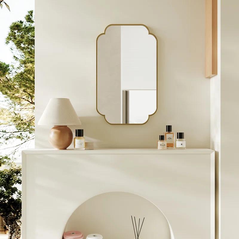 MacLuu Metal Flat Wall Mirror
