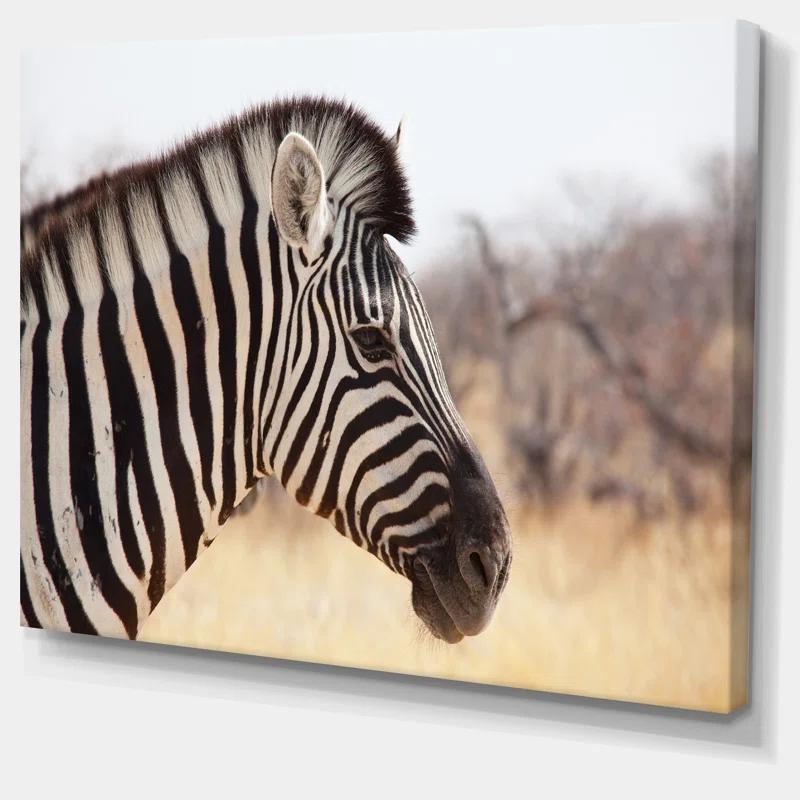 Design Art " Beautiful Zebra In Forest "