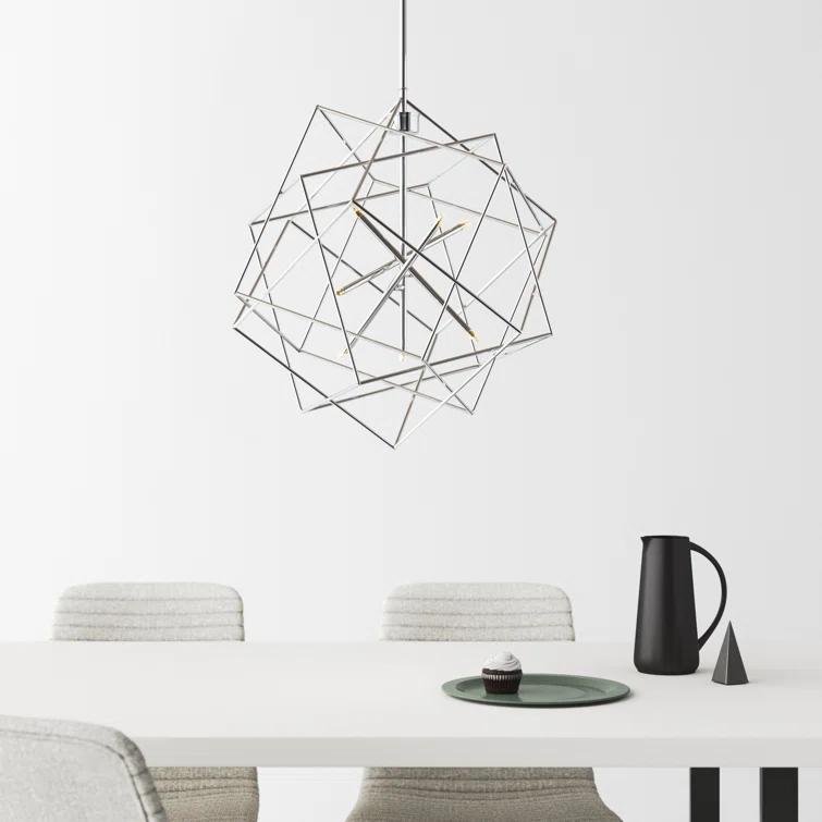 Ezo 7 - Light Unique Geometric Chandelier