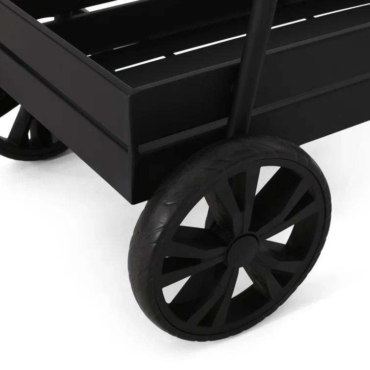 AllModern Neta Outdoor Metal Bar Cart & Reviews | AllModern