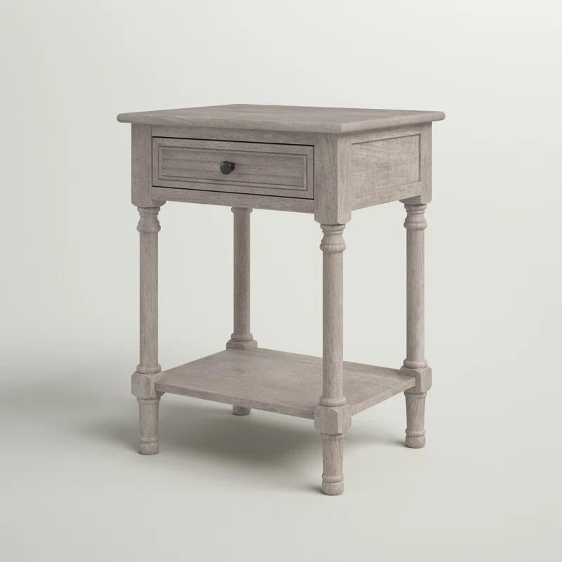 Russ End Table with Storage