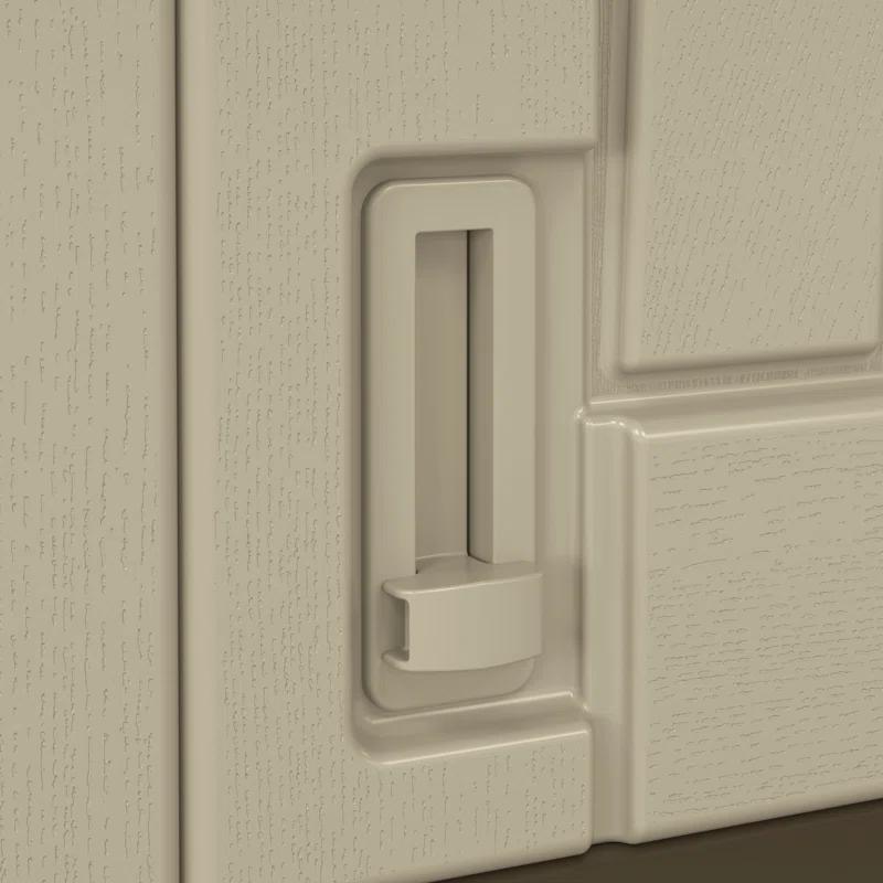 Suncast 53 in. W x 32.5 in. D Resin Vertical Tool Shed