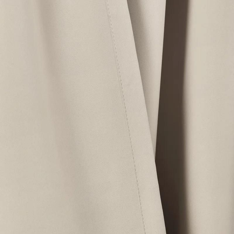 Lush Décor Insulated Grommet Blackout Polyester Blackout Curtains / Drapes Pair (Set of 2)