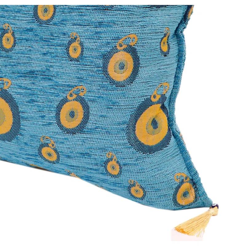Southwestern Pillows Tassels Chenille Reversible Throw Pillow