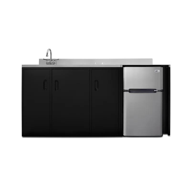 Summit Appliance Summit Appliance 3.2 Cubic Feet cu. ft. Mini Fridge with Freezer Kitchenette